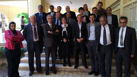 Els experts reunits en el marc del projecte MENFRI a Marroc