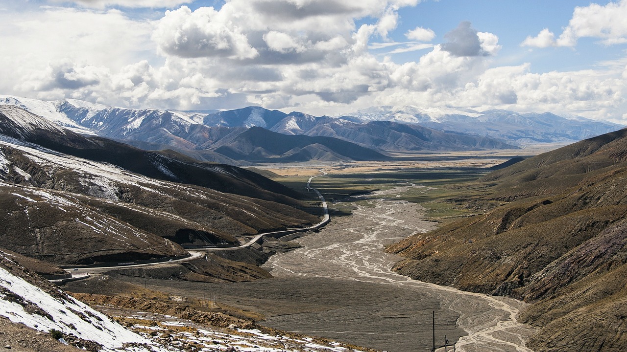 Foto: meseta del Tíbet. imagen CC0, pixabay.